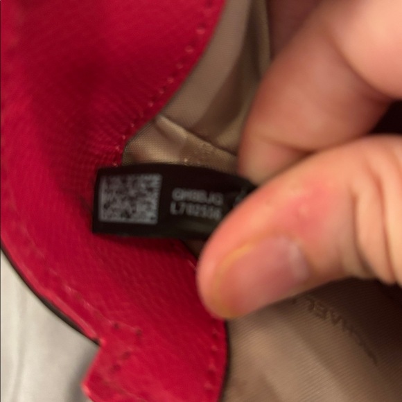 Michael Kors Maddie Pink Tote with Gold Accents - Picture 9 of 9